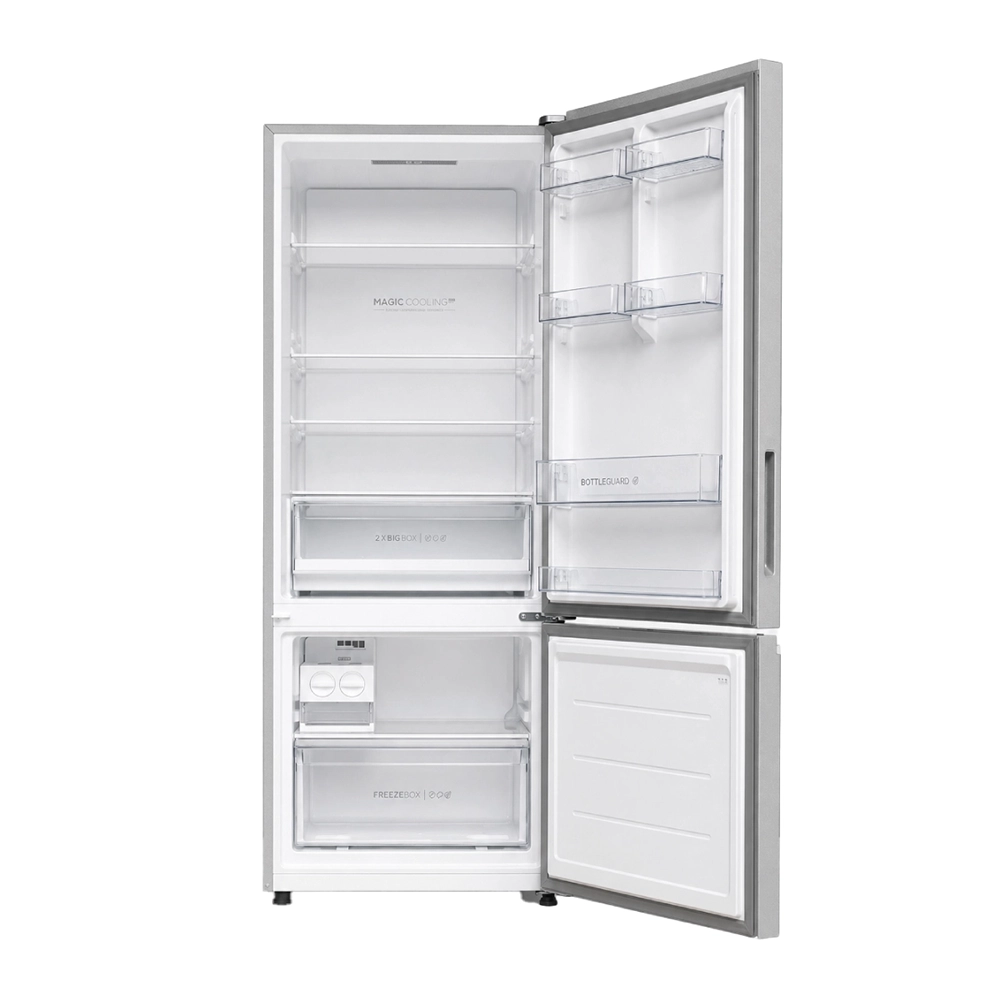 Haier 445L 1 Star Inox Steel Bottom Mount Ref